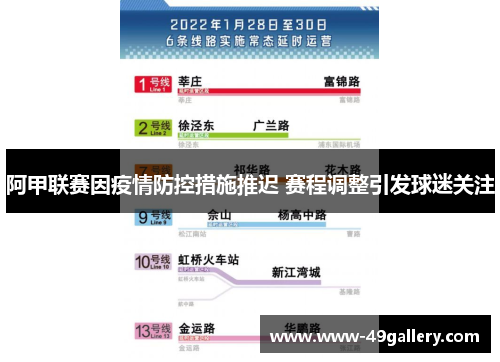 阿甲联赛因疫情防控措施推迟 赛程调整引发球迷关注
